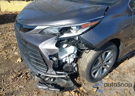 2023 Toyota Sienna Platinum from USA, damaged, VIN 5TDESKFC5PS104004